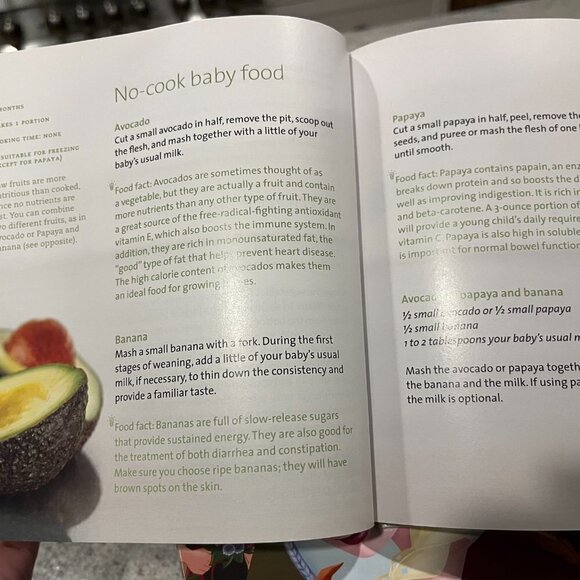 Top 100 Baby Purees Hardcover Book - NEW- Annabel Karmel - 2006 - Picture 3 of 3